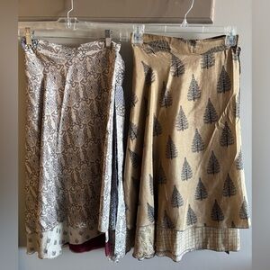 Elegant Set of Two Magic Skrits